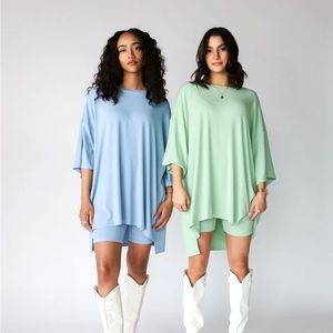 The Foxy Kind All Weekend Long Set - Mint Matcha